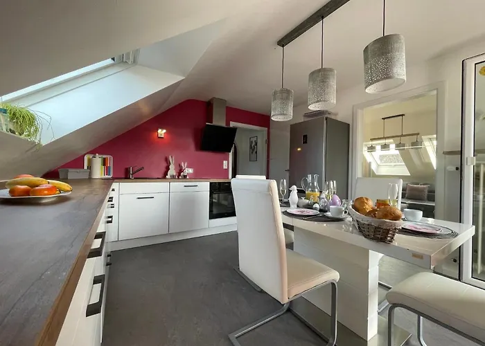 Tolle Mit Loggia In 100qm Bei Hof An Der Saale Frankenwald Apartment Schauenstein