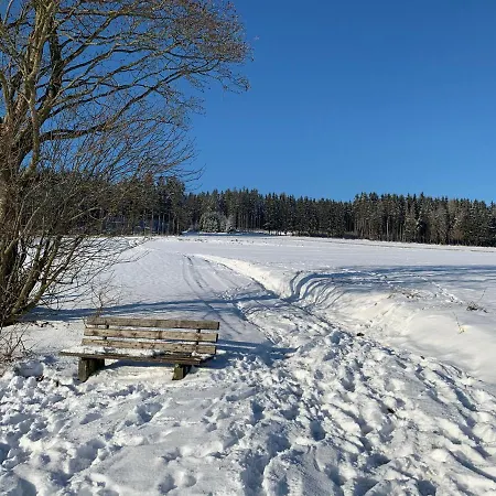 Auszeit - Loggia & Panoramablick - Frankenwald Appartement *