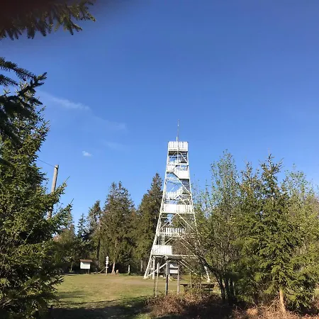 Auszeit - Loggia & Panoramablick - Frankenwald Schauenstein